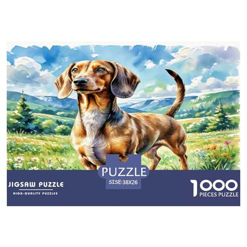 Wurst Hund 1000-teiliges Tier Puzzles Premium Quality Familienspiel - Home Room Decoration Erwachsene Und Kinder Wertvoll Geschenk Für 38x26cm/1000pcs Wurst Hund 1000-teiliges Tier Puzzles Premium Quality Familienspiel - Home Room Decoration Erwachsene Und Kinder Wertvoll Geschenk Für 38x26cm/1000pcs von MMDASBVPE