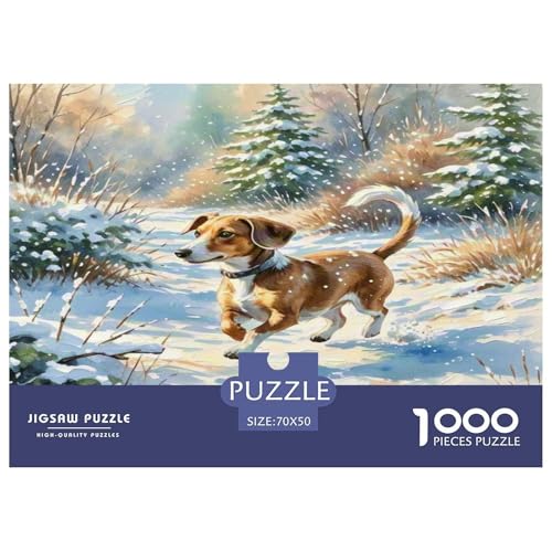 Wurst Hund 1000-teiliges Tier Puzzles Premium Quality Familienspiel - Home Room Decoration Für Erwachsene, Familien Passen Geschenk Für Kinder Von 12 Jahren 70x50cm/1000pcs Wurst Hund 1000-teiliges Tier Puzzles Premium Quality Familienspiel - Home Room Decoration Für Erwachsene, Familien Passen Geschenk Für Kinder Von 12 Jahren 70x50cm/1000pcs von MMDASBVPE