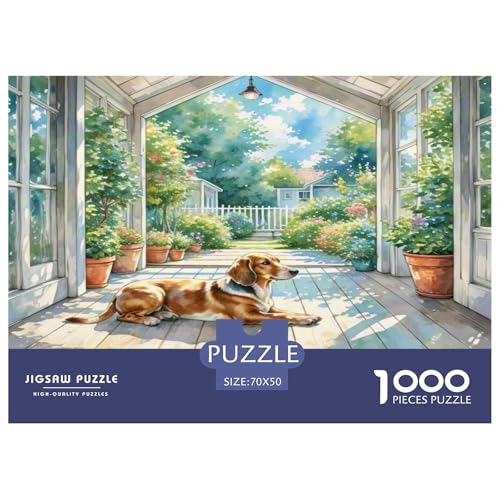 Wurst Hund 1000-teiliges Tier Puzzles Premium Quality Familienspiel - Home Room Decoration Unterhaltung Für Erwachsene Und Kinder Geschenk Für Von 12 Jahren 70x50cm/1000pcs Wurst Hund 1000-teiliges Tier Puzzles Premium Quality Familienspiel - Home Room Decoration Unterhaltung Für Erwachsene Und Kinder Geschenk Für Von 12 Jahren 70x50cm/1000pcs von MMDASBVPE