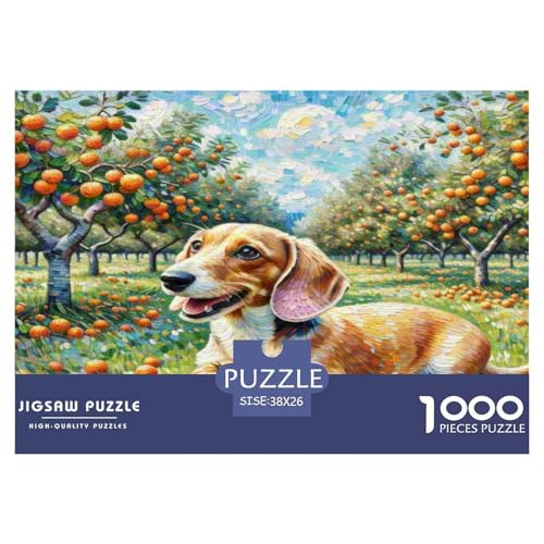 Wurst Hund 1000-teiliges Tier Puzzles Premium Quality Pädagogisch - Home Room Decoration Erwachsene Und Kinder Buntes Spielzeug 38x26cm/1000pcs Wurst Hund 1000-teiliges Tier Puzzles Premium Quality Pädagogisch - Home Room Decoration Erwachsene Und Kinder Buntes Spielzeug 38x26cm/1000pcs von MMDASBVPE