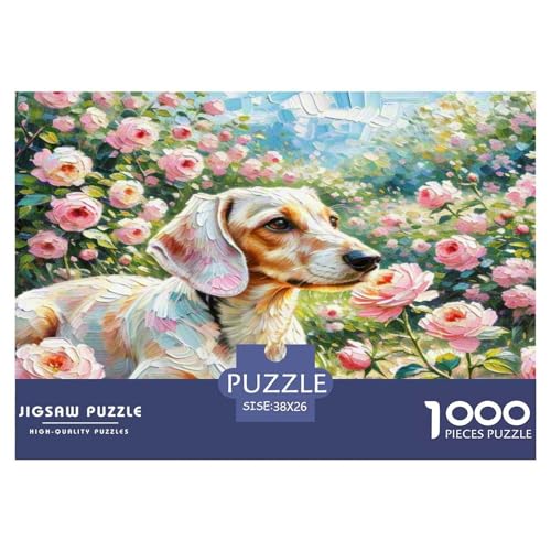 Wurst Hund 1000-teiliges Tier Puzzles Premium Quality Pädagogisch - Home Room Decoration Erwachsene Und Kinder Buntes Spielzeug 38x26cm/1000pcs Wurst Hund 1000-teiliges Tier Puzzles Premium Quality Pädagogisch - Home Room Decoration Erwachsene Und Kinder Buntes Spielzeug 38x26cm/1000pcs von MMDASBVPE
