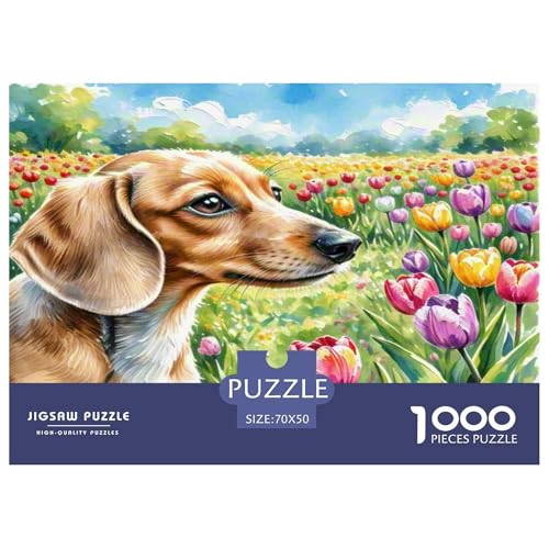 Wurst Hund 1000-teiliges Tier Puzzles Premium Quality Pädagogisch - Home Room Decoration Erwachsene Und Kinder Geschenk Für Von 12 Jahren 70x50cm/1000pcs Wurst Hund 1000-teiliges Tier Puzzles Premium Quality Pädagogisch - Home Room Decoration Erwachsene Und Kinder Geschenk Für Von 12 Jahren 70x50cm/1000pcs von MMDASBVPE