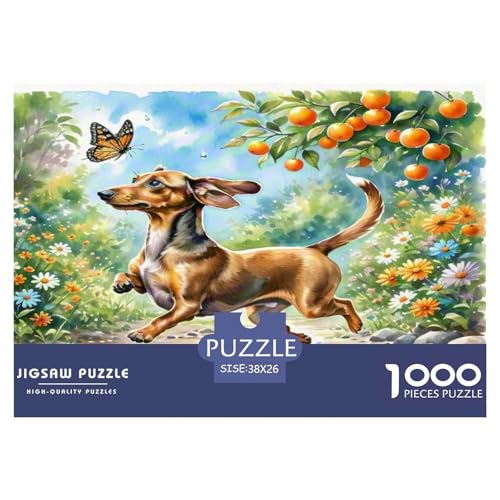 Wurst Hund 1000-teiliges Tier Puzzles Premium Quality Pädagogisch - Home Room Decoration Für Erwachsene Und Kinder Ab 12 Jahren Buntes Spielzeug 38x26cm/1000pcs Wurst Hund 1000-teiliges Tier Puzzles Premium Quality Pädagogisch - Home Room Decoration Für Erwachsene Und Kinder Ab 12 Jahren Buntes Spielzeug 38x26cm/1000pcs von MMDASBVPE