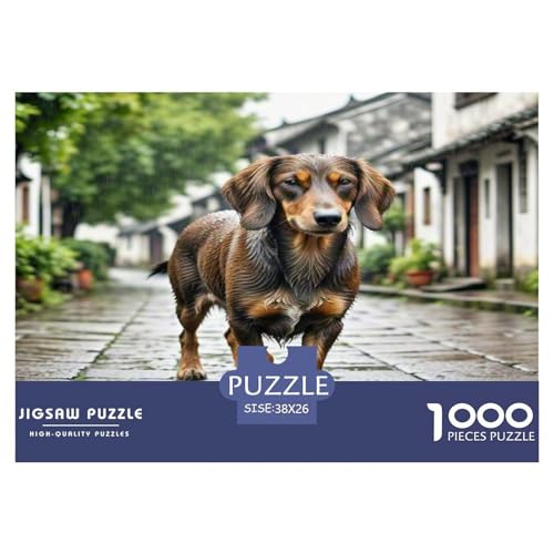 Wurst Hund 1000-teiliges Tier Puzzles Premium Quality Pädagogisch - Home Room Decoration Für Erwachsene Und Kinder Ab 12 Jahren Buntes Spielzeug 38x26cm/1000pcs Wurst Hund 1000-teiliges Tier Puzzles Premium Quality Pädagogisch - Home Room Decoration Für Erwachsene Und Kinder Ab 12 Jahren Buntes Spielzeug 38x26cm/1000pcs von MMDASBVPE