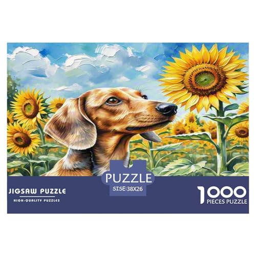 Wurst Hund 1000-teiliges Tier Puzzles Premium Quality Pädagogisch - Home Room Decoration Für Erwachsene Und Kinder Ab 12 Jahren Buntes Spielzeug 38x26cm/1000pcs Wurst Hund 1000-teiliges Tier Puzzles Premium Quality Pädagogisch - Home Room Decoration Für Erwachsene Und Kinder Ab 12 Jahren Buntes Spielzeug 38x26cm/1000pcs von MMDASBVPE