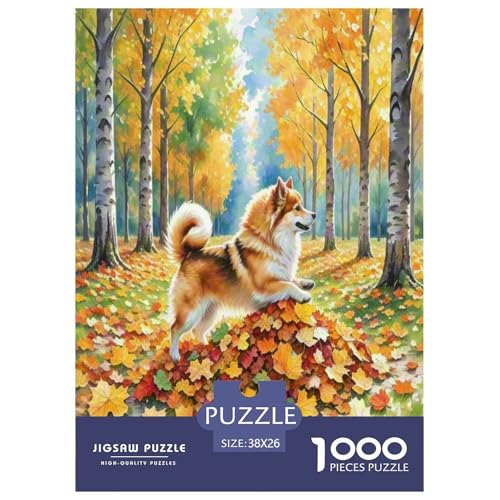 Xishi Hund 1000 Teile Tierhund Puzzles Premium Quality Pädagogisch - Home Room Decoration Für Erwachsene Und Kinder Ab 12 Jahren Geschenk Für Von 12 Jahren 38x26cm/1000pcs von MMDASBVPE