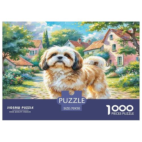Xishi Hund 1000-teiliges Tierhund Puzzles Premium Quality Pädagogisch - Home Room Decoration Für Erwachsene Und Kinder Ab 12 Jahren Buntes Spielzeug 70x50cm/1000pcs Xishi Hund 1000-teiliges Tierhund Puzzles Premium Quality Pädagogisch - Home Room Decoration Für Erwachsene Und Kinder Ab 12 Jahren Buntes Spielzeug 70x50cm/1000pcs von MMDASBVPE
