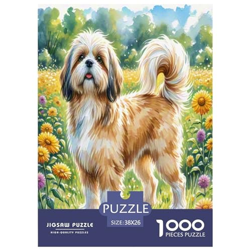 Xishi Hund 1000-teiliges Tierhund Puzzles Premium Quality Pädagogisch - Home Room Decoration Für Erwachsene Und Kinder Ab 12 Jahren Wertvoll Geschenk Für 38x26cm/1000pcs Xishi Hund 1000-teiliges Tierhund Puzzles Premium Quality Pädagogisch - Home Room Decoration Für Erwachsene Und Kinder Ab 12 Jahren Wertvoll Geschenk Für 38x26cm/1000pcs von MMDASBVPE