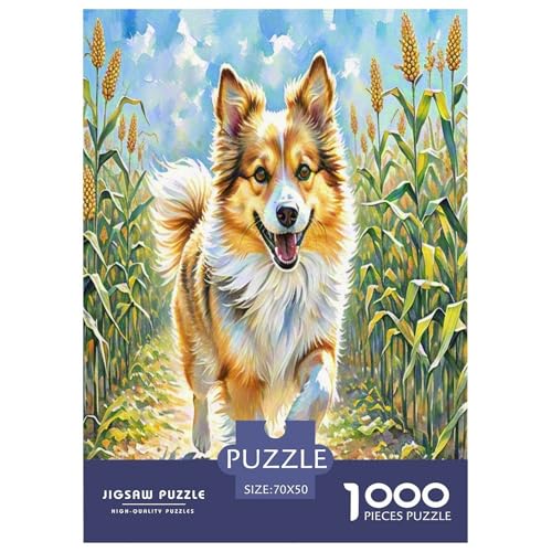Xishi Hund 1000-teiliges Tierhund Puzzles Premium Quality Pädagogisch - Home Room Decoration Für Erwachsene Und Kinder Ab 12 Jahren Wertvoll Geschenk Für 70x50cm/1000pcs Xishi Hund 1000-teiliges Tierhund Puzzles Premium Quality Pädagogisch - Home Room Decoration Für Erwachsene Und Kinder Ab 12 Jahren Wertvoll Geschenk Für 70x50cm/1000pcs von MMDASBVPE