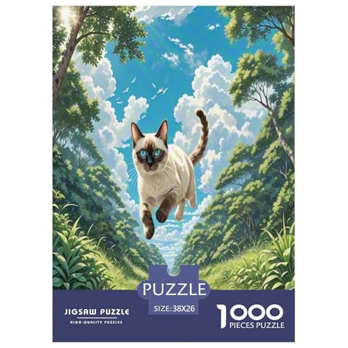 balinesisch 1000 Teile Tier Puzzles Premium Quality Pädagogisch - Home Room Decoration Für Erwachsene Und Kinder Ab 12 Jahren Buntes Spielzeug 38x26cm/1000pcs von MMDASBVPE