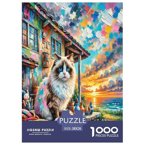 balinesisch 1000 Teile Tier Puzzles Premium Quality Pädagogisch - Home Room Decoration Für Erwachsene Und Kinder Ab 12 Jahren Buntes Spielzeug 38x26cm/1000pcs von MMDASBVPE