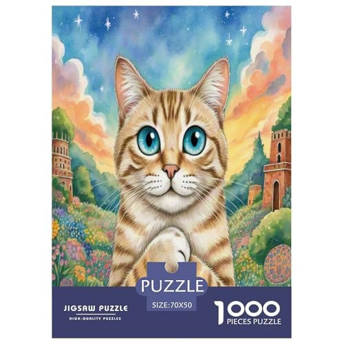 balinesisch 1000-teiliges Tier Puzzles Premium Quality Pädagogisch - Home Room Decoration Für Erwachsene Und Kinder Ab 12 Jahren Buntes Spielzeug 70x50cm/1000pcs von MMDASBVPE