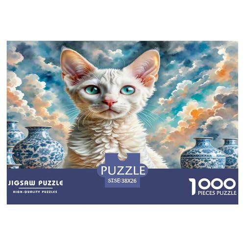 von Devon Rex 1000 Teile Tier Puzzles Premium Quality Familienspiel - Home Room Decoration Erwachsene Und Kinder Geschenk Für Von 12 Jahren 38x26cm/1000pcs von Devon Rex 1000 Teile Tier Puzzles Premium Quality Familienspiel - Home Room Decoration Erwachsene Und Kinder Geschenk Für Von 12 Jahren 38x26cm/1000pcs von MMDASBVPE