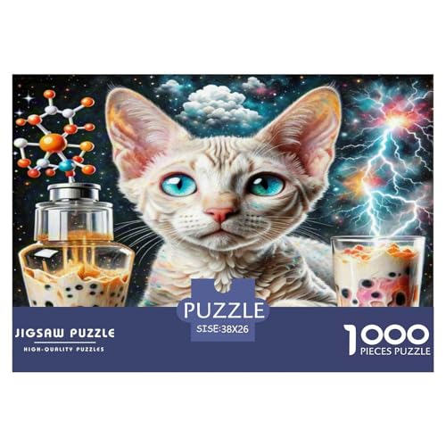 von Devon Rex 1000 Teile Tier Puzzles Premium Quality Familienspiel - Home Room Decoration Erwachsene Und Kinder Wertvoll Geschenk Für 38x26cm/1000pcs von Devon Rex 1000 Teile Tier Puzzles Premium Quality Familienspiel - Home Room Decoration Erwachsene Und Kinder Wertvoll Geschenk Für 38x26cm/1000pcs von MMDASBVPE