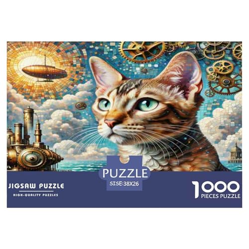von Devon Rex 1000 Teile Tier Puzzles Premium Quality Familienspiel - Home Room Decoration Für Erwachsene Und Kinder Ab 12 Jahren Geschenk Für Von 12 Jahren 38x26cm/1000pcs von Devon Rex 1000 Teile Tier Puzzles Premium Quality Familienspiel - Home Room Decoration Für Erwachsene Und Kinder Ab 12 Jahren Geschenk Für Von 12 Jahren 38x26cm/1000pcs von MMDASBVPE