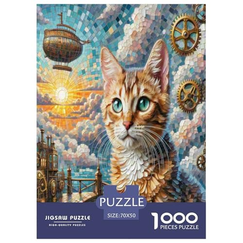 von Devon Rex 1000 Teile Tier Puzzles Premium Quality Pädagogisch - Home Room Decoration Für Erwachsene Und Kinder Ab 12 Jahren Wertvoll Geschenk Für 70x50cm/1000pcs von MMDASBVPE