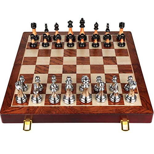Professionelle Schachsets Schach High End Geschenkbox Set Massivholz Klappschirm Imitation Jade Schach Kunden Western für Geschenke von MMFGFDSAJKYGD