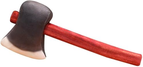 MMIAOO Lustig Körper Kissen Hand Axt Plüsch Axt Brennholz Cracker Cosplay Messer Plüsch Requisiten Spielzeug Prank Spaß gefälschte Messer realistische Requisiten für Halloween Kostüm Hau (Haxe) von MMIAOO