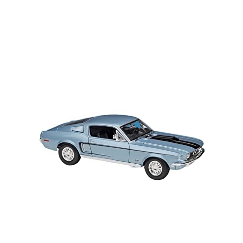 MMMMWJWJ Legierung Umweltschutz 1 18 Für Ford Mustang 2015 Black Alloy Diecast Automodell Spielzeugsammlung Geschenke Junge Metalldruckguss (Color : F) von MMMMWJWJ