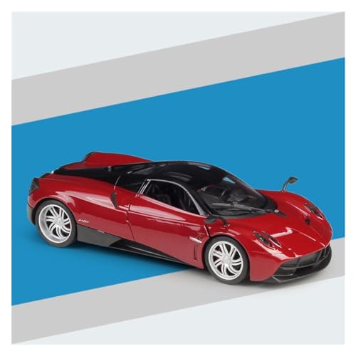MMMMWJWJ Legierung Umweltschutz 1 24 Für Pagani Fenster Huayra Sportwagen Simulation Legierung Diecast Handwerk Auto Modell Spielzeug Sammelbar Replik Metalldruckguss (Color : 2) von MMMMWJWJ