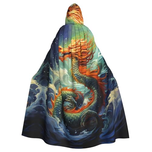MMSJSBVY Chinesischer Drache, Ölgemälde, Kapuzenumhang, Unisex, Umhang, Halloween, Weihnachten, Rollenspiele, Kostüme, Themenpartys und Comic-Konventionen MMSJSBVY Chinesischer Drache, Ölgemälde, Kapuzenumhang, Unisex, Umhang, Halloween, Weihnachten, Rollenspiele, Kostüme, Themenpartys und Comic-Konventionen von MMSJSBVY