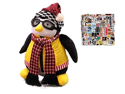 MMXY Pinguin Hugsy Plüschtier Freunde Joeys Freund Hugsy umarmt Plüschpuppe Rachel weiches Plüschtier Freunde und Kinder 47cm von MMXY