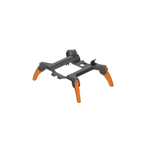 MNCXMOBA Drohnen-Fahrwerksverlängerungen, erhöhte Spinnenräder, Stützbeinschutz, Zubehör for D-JI Mavic Air 2S (Size : Orange Grey) von MNCXMOBA