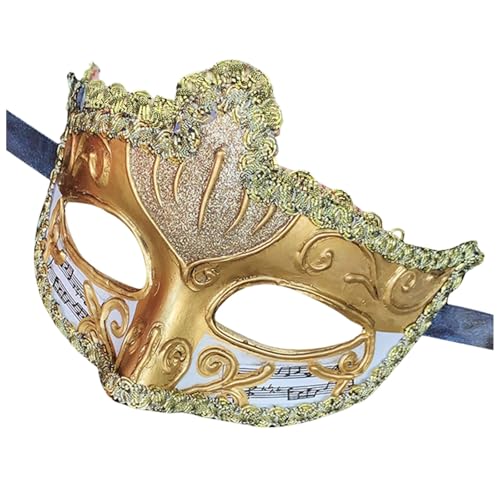 MNSWR Karneval Maskerade Ball Maske,Maskenballmaske für Frauen Venezianische Masken Paar Masked Sequin Glasses Half Face Mask,Handgemalte Kunstmasken für Erwachsene Prom Masken für Erwachsene Party Re MNSWR Karneval Maskerade Ball Maske,Maskenballmaske für Frauen Venezianische Masken Paar Masked Sequin Glasses Half Face Mask,Handgemalte Kunstmasken für Erwachsene Prom Masken für Erwachsene Party Re von MNSWR
