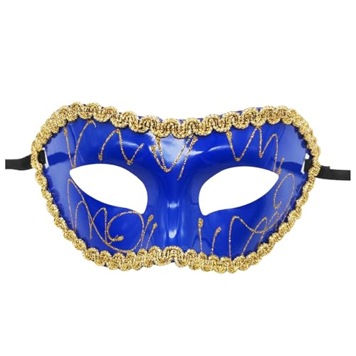 MNSWR Karneval Venezianische Masquerade Masken,Maskenball Maske Männer Venezianische Maskerade Halbmaske Kostüm,Karneval Half Face Adult Painted Maske Maske Party Herren Damen Masquerade Dress Up Prop MNSWR Karneval Venezianische Masquerade Masken,Maskenball Maske Männer Venezianische Maskerade Halbmaske Kostüm,Karneval Half Face Adult Painted Maske Maske Party Herren Damen Masquerade Dress Up Prop von MNSWR