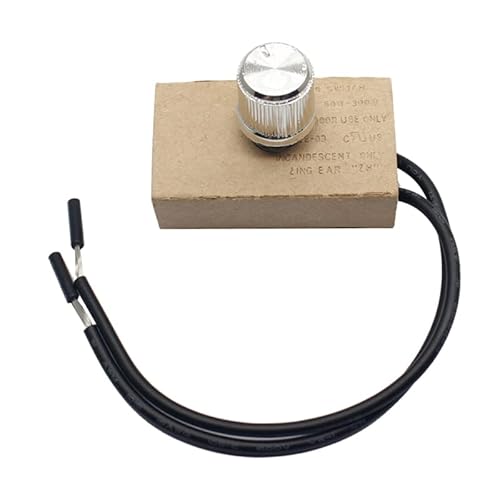 MNUHGYHD 120 V/240 VAC 300 W Drehdimmer EIN-Aus-Schalter Drehzahlregler LED Stufenloses Dimmen Ersatz Reparatur von MNUHGYHD