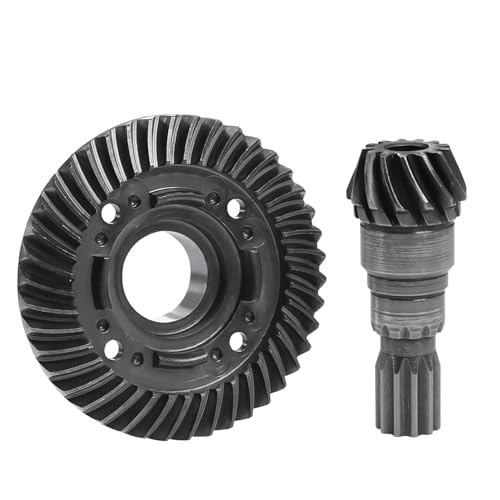 MNUHGYHD 32/10T 42T/13T Gehärtetem Stahl Vorne Hinten Diiferential Getriebe + Ritzel for 1/5 X-MAXX 6S-8S 7790/7791(42T13T Front Gear) von MNUHGYHD