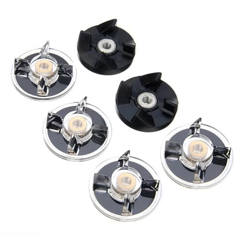 MNUHGYHD 4 Kunststoff-Getriebesockel + 2 Gummi-Getriebe for Ma-gic 250W Mixer, Ersatzteile von MNUHGYHD