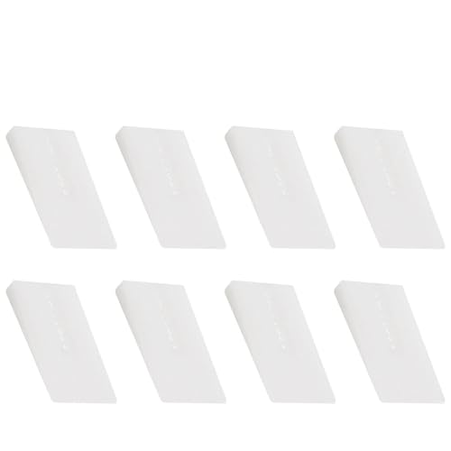 MNUHGYHD 8 Stück Nivellierscheiben, Mehrzweck-Nivellierscheiben for Möbel, Schränke, Toiletten, Bettunterlagen, Wohnaccessoires von MNUHGYHD