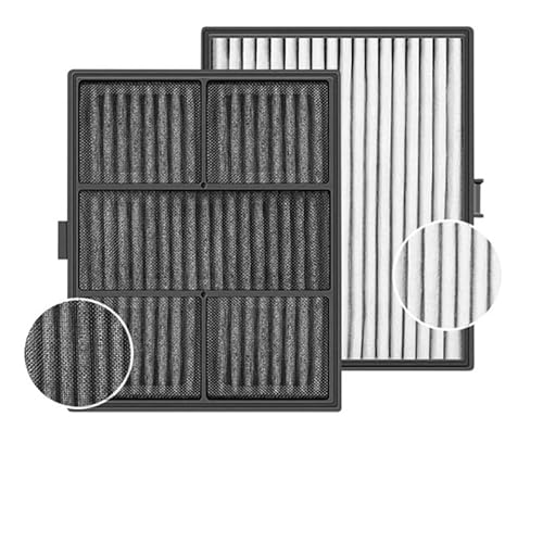 MNUHGYHD Hepa- und Aktivkohlefilter Auto-Luftreiniger Geeignet for Amway 121637CH Auto-Luftreinigerfilter Luftreinigerteile 150 * 120 * 20 mm von MNUHGYHD