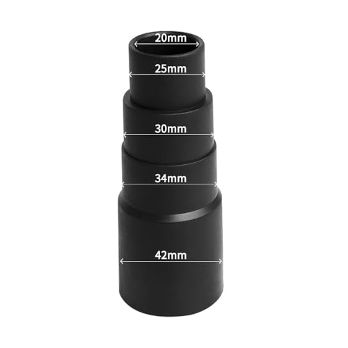 MNUHGYHD Universal-Vakuumschlauchadapter for Shop Vac-Schlauchzubehör, Adapteranschluss, vierschichtiger Adapter von 25 mm, 30 mm, 34 mm, 42 mm, 20 mm, 35 mm(1pc) von MNUHGYHD