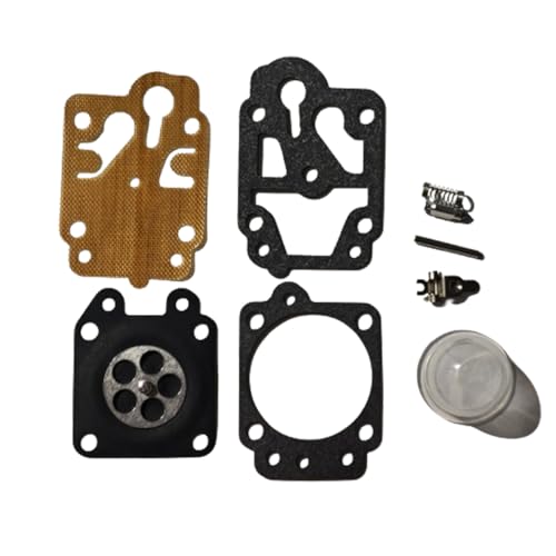 MNUHGYHD Vergaser-Umbausätze, Dichtung for Freischneider, Vergaser for 40-5, 44-5, 43 cc, 52 cc, Benzin-Rasentrimmer, Freischneidermotor(Repair Kit) von MNUHGYHD