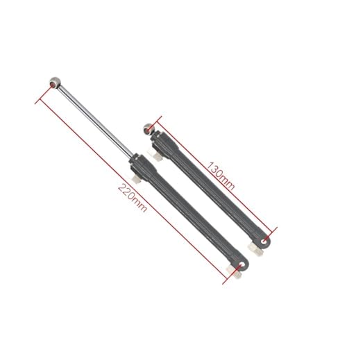 MNUHGYHD for EC160 Hydraulische Kupfer Zylinder Kit for Doppel E Hobby E010 Elektrische Bagger RC Upgrade Hydraulische Teile(Big arm Cylinder) von MNUHGYHD