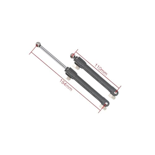 MNUHGYHD for EC160 Hydraulische Kupfer Zylinder Kit for Doppel E Hobby E010 Elektrische Bagger RC Upgrade Hydraulische Teile(Bucket Cylinder) von MNUHGYHD