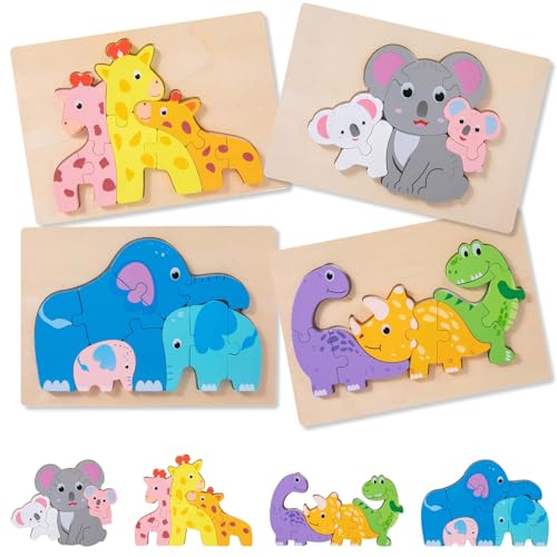 Puzzle ab 2, Montessori Spielzeug ab 1 Jahr, Spielzeug ab 2 Jahre, Montessori Spielzeug 2 Jahre, Holzpuzzle 1 Jahr, Puzzle ab 2 Jahre, Puzzle 2 Jahre, Holzpuzzle Kinder, Holzpuzzle ab 2 Jahre von MOAZIFI