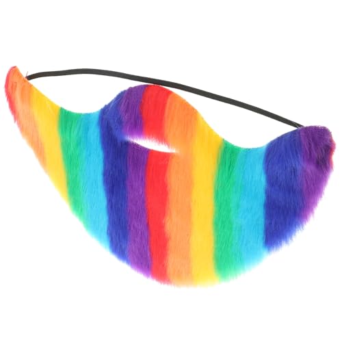 MOBUTOFU Gefälschte Bart für Männer Realistische Kurze Tragen Cosplay Requisiten Halloween MOBUTOFU Gefälschte Bart für Männer Realistische Kurze Tragen Cosplay Requisiten Halloween von MOBUTOFU