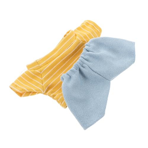 MOBUTOFU 1 Set Spielzeugbärkostüm Babypuppenflaschen Puppenkleidung Babypuppenzubehör Babypuppensachen Babypuppenzubehör Babypuppenzubehör Kuscheltierkleidung von MOBUTOFU