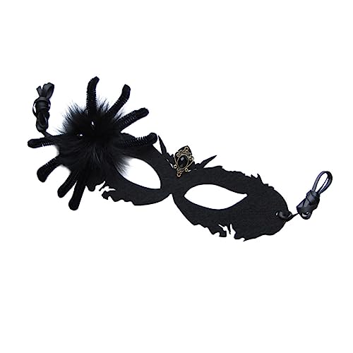 MOBUTOFU 1 Stück Dekorative Halbe Gesichtsmaske Halloween-elemente Maske Half-face-spinne-maske MOBUTOFU 1 Stück Dekorative Halbe Gesichtsmaske Halloween-elemente Maske Half-face-spinne-maske von MOBUTOFU