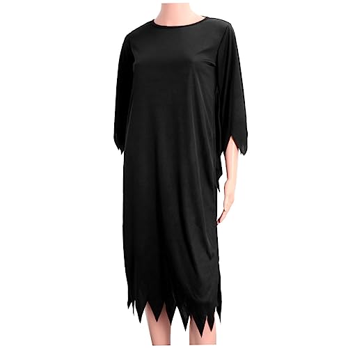 MOBUTOFU 1PC Halloween Sensenmann Kostü Für Faschingsfeiern Und Cosplay Gruselige Geisterrobe Ohne Maske Für Jungen Und ädchen MOBUTOFU 1PC Halloween Sensenmann Kostü Für Faschingsfeiern Und Cosplay Gruselige Geisterrobe Ohne Maske Für Jungen Und ädchen von MOBUTOFU