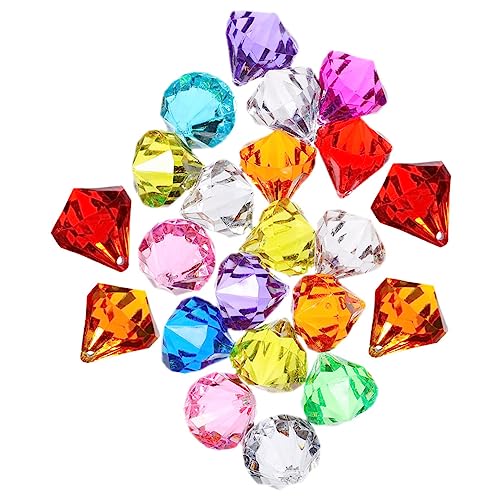MOBUTOFU 100 Stück Schatzsuche Partytisch Edelsteine, Vasenfüller, Schmuck Spielset, Schatzspielzeug, Partyzubehör, Acryl Diamant Edelsteine, Spielzeug, Kleine Edelsteine, Tauchspielzeug, MOBUTOFU 100 Stück Schatzsuche Partytisch Edelsteine, Vasenfüller, Schmuck Spielset, Schatzspielzeug, Partyzubehör, Acryl Diamant Edelsteine, Spielzeug, Kleine Edelsteine, Tauchspielzeug, von MOBUTOFU
