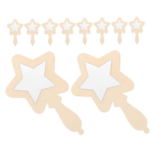 MOBUTOFU Spiegel Für Kinder 12 Stück Bruchsichere Holzspiegel Zum Basteln Und Malen Für Kinder MOBUTOFU Spiegel Für Kinder 12 Stück Bruchsichere Holzspiegel Zum Basteln Und Malen Für Kinder von MOBUTOFU