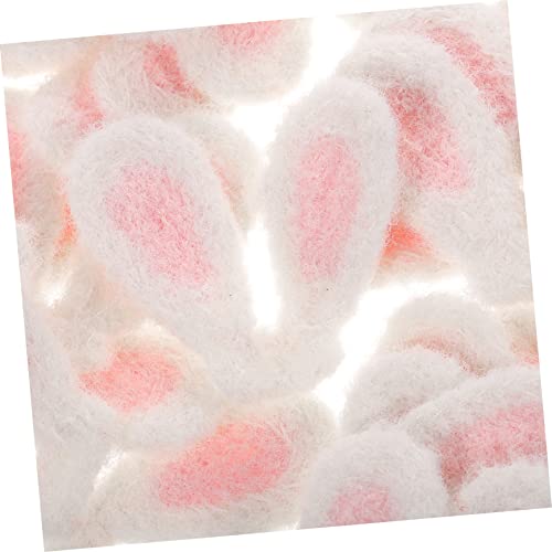 MOBUTOFU 20st Hasenohren Selber Machen Hasenschwanz-clip Hasenkostüm Haustier Kaninchen-ohrclips- Kaninchenohr-haarnadeln Streifenhörnchen Plüsch-hasen-ohrschmuck Weiß Stoff MOBUTOFU 20st Hasenohren Selber Machen Hasenschwanz-clip Hasenkostüm Haustier Kaninchen-ohrclips- Kaninchenohr-haarnadeln Streifenhörnchen Plüsch-hasen-ohrschmuck Weiß Stoff von MOBUTOFU