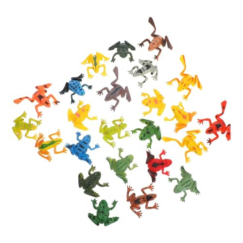 MOBUTOFU 24 Stück Teiliges Froschfigur Realistische Kleine Kunststoff Froschmodelle Vielseitige Miniaturtiere für Garten Dekoration Frühe Bildung und Natürliche Beobachtung MOBUTOFU 24 Stück Teiliges Froschfigur Realistische Kleine Kunststoff Froschmodelle Vielseitige Miniaturtiere für Garten Dekoration Frühe Bildung und Natürliche Beobachtung von MOBUTOFU