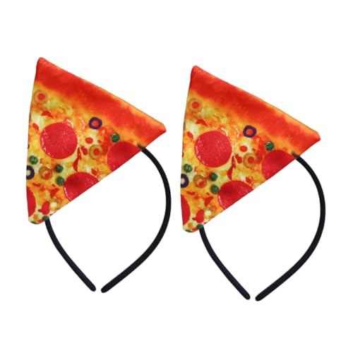 MOBUTOFU 2Stücke Lustiger Pizzastirnband für Erwachsene Kostümzubehör für Halloween Kreative Partydekoration und Langlebig Perfektes Accessoire für Italienische MOBUTOFU 2Stücke Lustiger Pizzastirnband für Erwachsene Kostümzubehör für Halloween Kreative Partydekoration und Langlebig Perfektes Accessoire für Italienische von MOBUTOFU