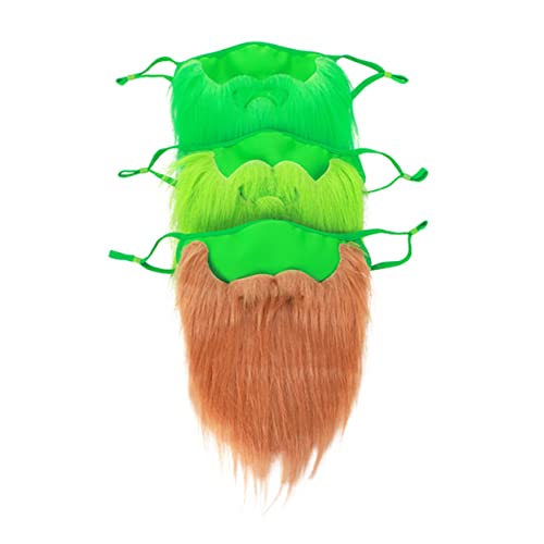 MOBUTOFU Bart. Patricks Day Dekorativer Fake-bart Für Den Party-Look Hautfreundliches Material MOBUTOFU Bart. Patricks Day Dekorativer Fake-bart Für Den Party-Look Hautfreundliches Material von MOBUTOFU