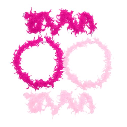 MOBUTOFU 4 Stück Truthahnstreifen, Partykostüm Zubehör, Federbesatz, DIY Boa, Boas Für Partys, Boas Zum Basteln, Federboa, Federstreifen, Lange Boa, Ankleideboas, Bunte Boa, Kleidungsboa MOBUTOFU 4 Stück Truthahnstreifen, Partykostüm Zubehör, Federbesatz, DIY Boa, Boas Für Partys, Boas Zum Basteln, Federboa, Federstreifen, Lange Boa, Ankleideboas, Bunte Boa, Kleidungsboa von MOBUTOFU